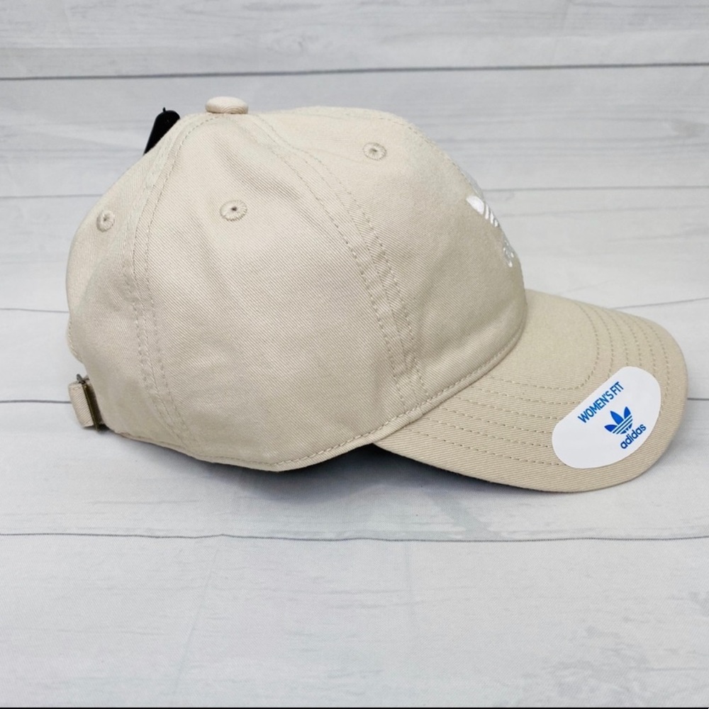 Adidas Women’s Khaki Hat with white Embroidered lettering - Picture 3 of 6